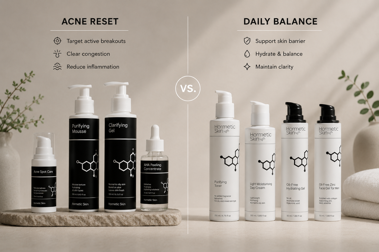 The Difference Between Acne Reset and Daily Balance